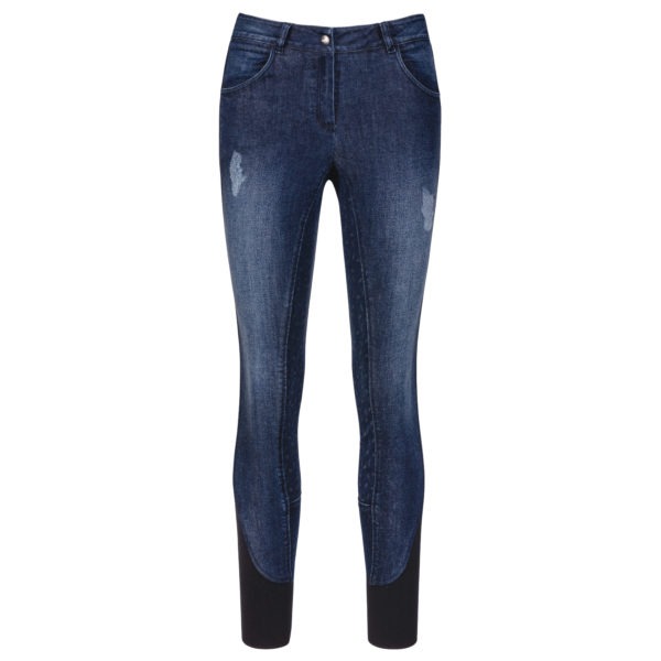 Jeans-Reithose