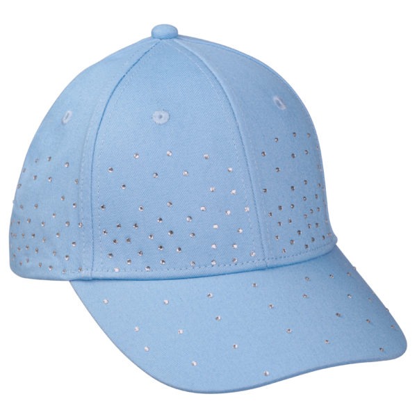 Basecap mit Glitzersteinchen