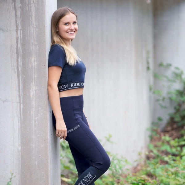 Cropped T-Shirt Venlo mit Band – Bild 3