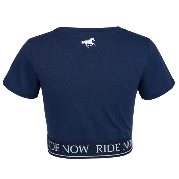 Cropped T-Shirt Venlo mit Band – Bild 2