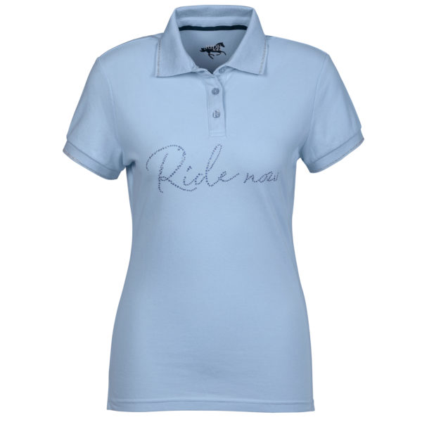 Polo-Shirt mit Strass