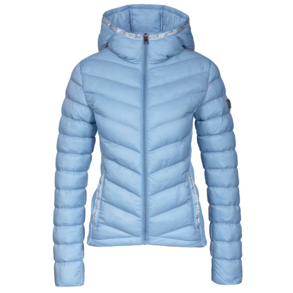 Steppjacke Carlisle mit Glitzer